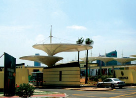 白山膜结构案例